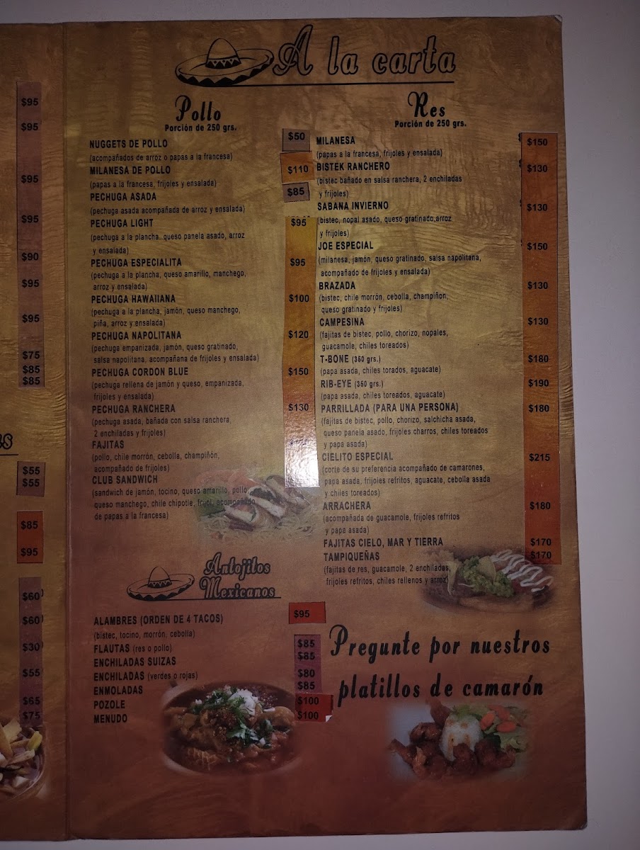 Restaurant Cielito Lindo Menu - Image 3